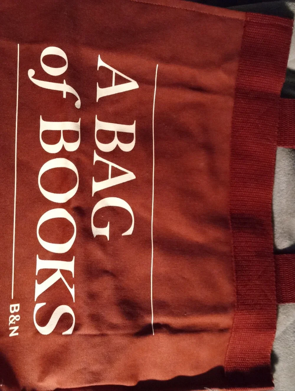 Barnes & Noble sturdy maroon
